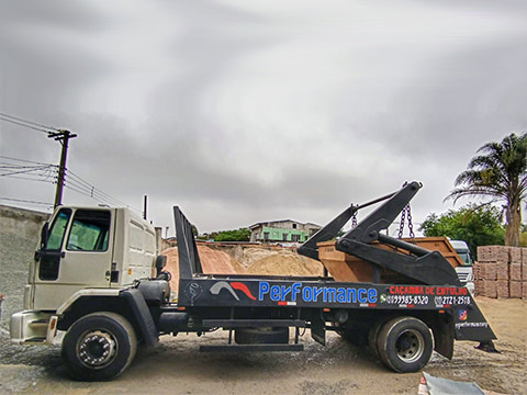 Performance caçambas de entulho